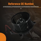 HVAC Blower Motor with Fan Cage for Mercedes-Benz EQB GLB (2020–2023)