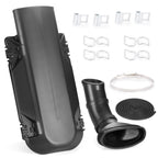 Air Box Lid Cover Cap + Seal + Clip + Clamp + Duct Boot for Yamaha Banshee 350 (1987–2006)