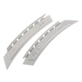 Front Bumper Reflector for BMW 5 Series LCI White