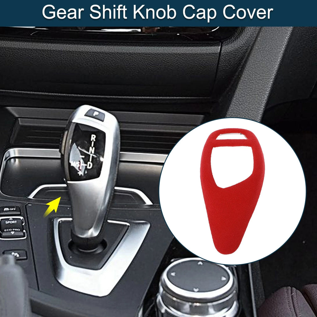 Gear Shift Knob Cap Cover for BMW 3 4 Series F30 F31 F32 F36 M235i (2013–2019) Red