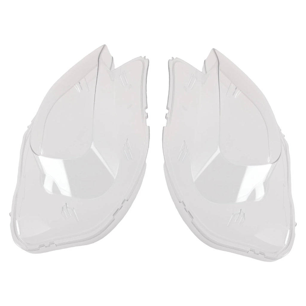 Front Headlamp Lens Cover Set for Jeep Cherokee (2014–2018) Left Right Clear