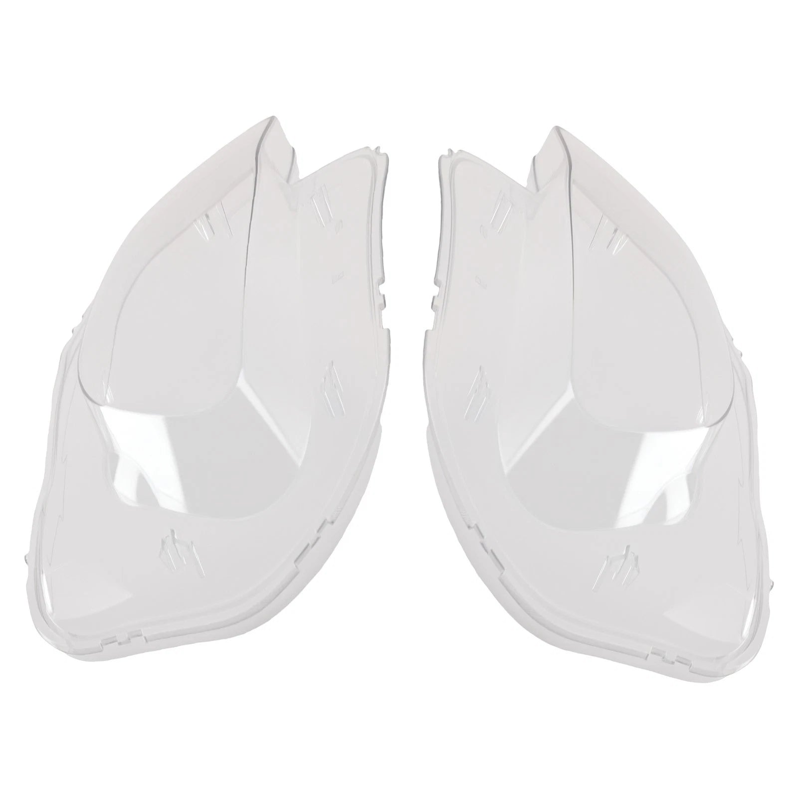 Front Headlamp Lens Cover Set for Jeep Cherokee (2014–2018) Left Right Clear