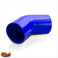 45 Elbow Coupler 3.5" Silicone Pipe Hose for Air Intake/Compressor/Intercooler