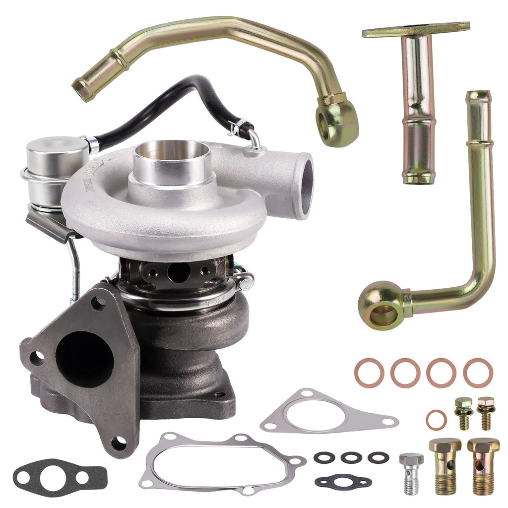 Billet Turbo Oil Water Line Kit for Subaru Impreza WRX STI EJ20 EJ25 (1993–2021)