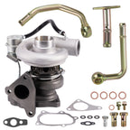 Billet Turbo Oil Water Line Kit for Subaru Impreza WRX STI EJ20 EJ25 (1993–2021)