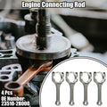 4pcs Engine Connecting Rod for Kia Soul Rio 1.6L (2010–2018) No. 23510-2B000