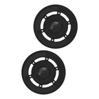 Set of 2 Turbo Mop Holder Brackets for Robot Vacuum Cleaner (Plastic, Black)