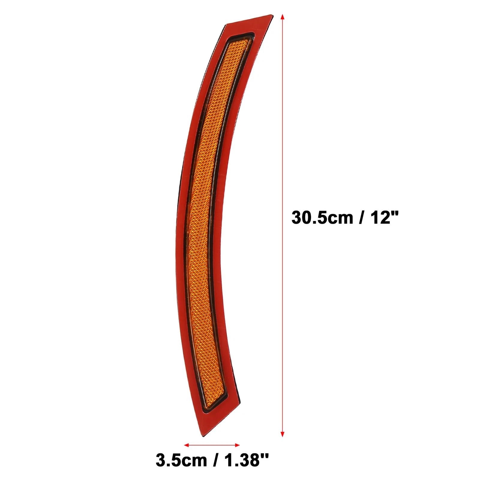 Pair of Front Bumper Reflectors for BMW F15 F85 (2014–2019) 63147290093 63147290094