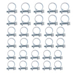 30PCS Fuel Injection Hose Clamps for Universal Vehicles