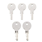 5 x Ignition Keys w/Key Ring for EZGO Golf Carts (1982 - Present)