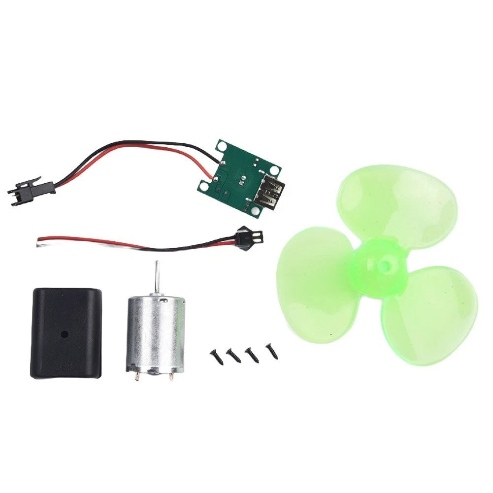 Wind Turbine Kit with Motor Diameter 24.5mm for Educational Use