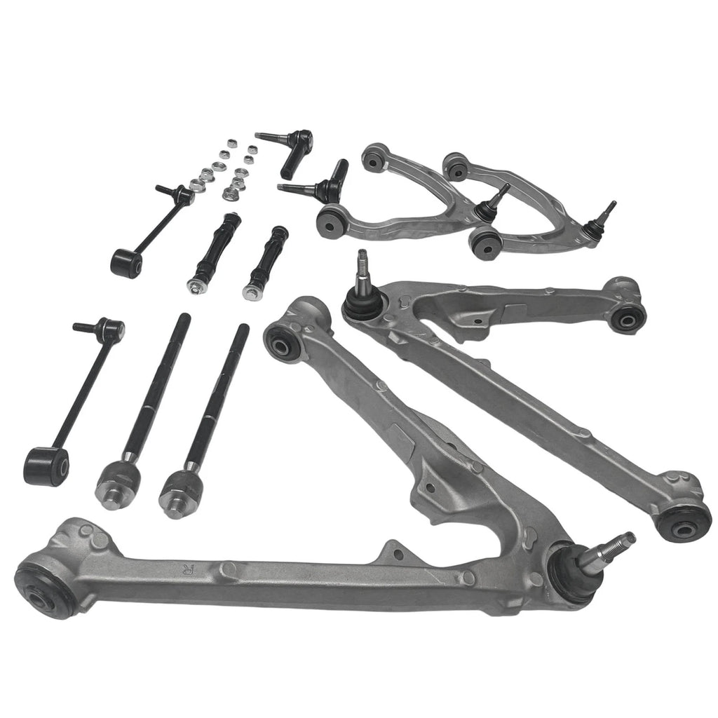 12x Front Control Arm, Ball Joint & Sway Bar Link for GMC Escalade Yukon (2015–2016)