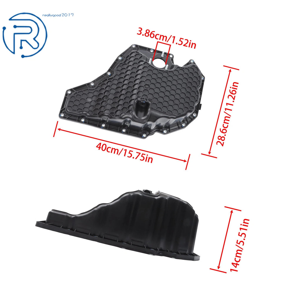 Engine Oil Pan with Gasket for Audi A4 (2014–2015), Q5 (2013–2016), A5 (2014), A6 (2016–2017) L4 2.0/1.8