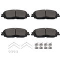 Front Ceramic Brake Pads Kit for Toyota Avalon (2019–2022), Camry (2018–2026) D2076