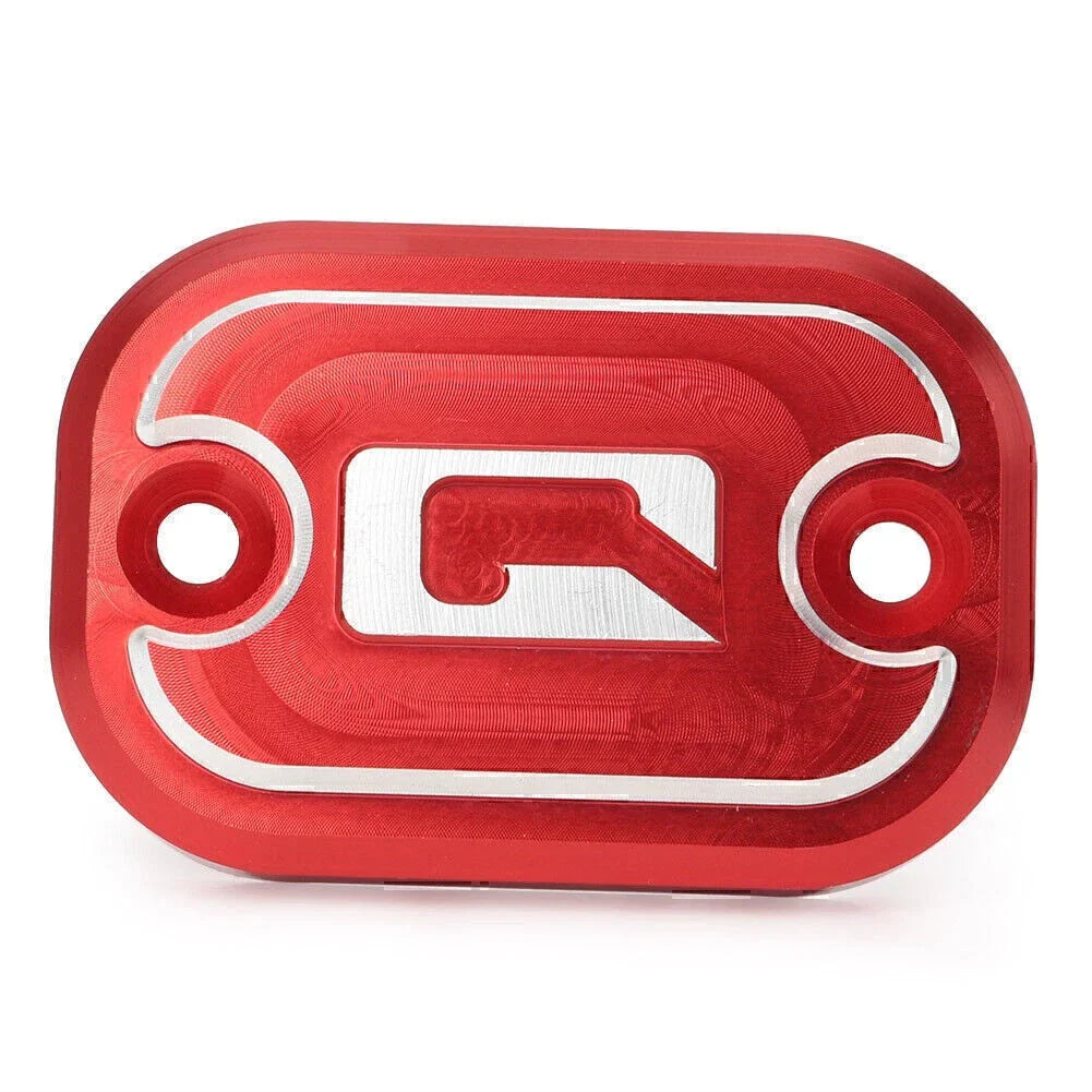Red Front Brake Fluid Reservoir Cap Cover for YAMAHA QBIX 125 (2017-2018)