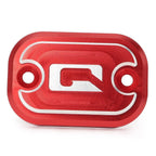 Red Front Brake Fluid Reservoir Cap Cover for YAMAHA QBIX 125 (2017-2018)