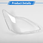 1 Pcs Headlight Lens Cover for Lexus LS430 (2004–2006) PC Clear