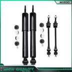 Set of 4 Front Shock Absorbers & Sway Bar Links for Dodge Ram 1500 (2002–2005)