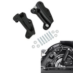 Set of 4 Docking Hardware Kit for Harley Touring Glide (2009–2025) Chrome/Black