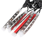 8pcs LED Under Glow Strips for Car ATV Multi Color Lighting