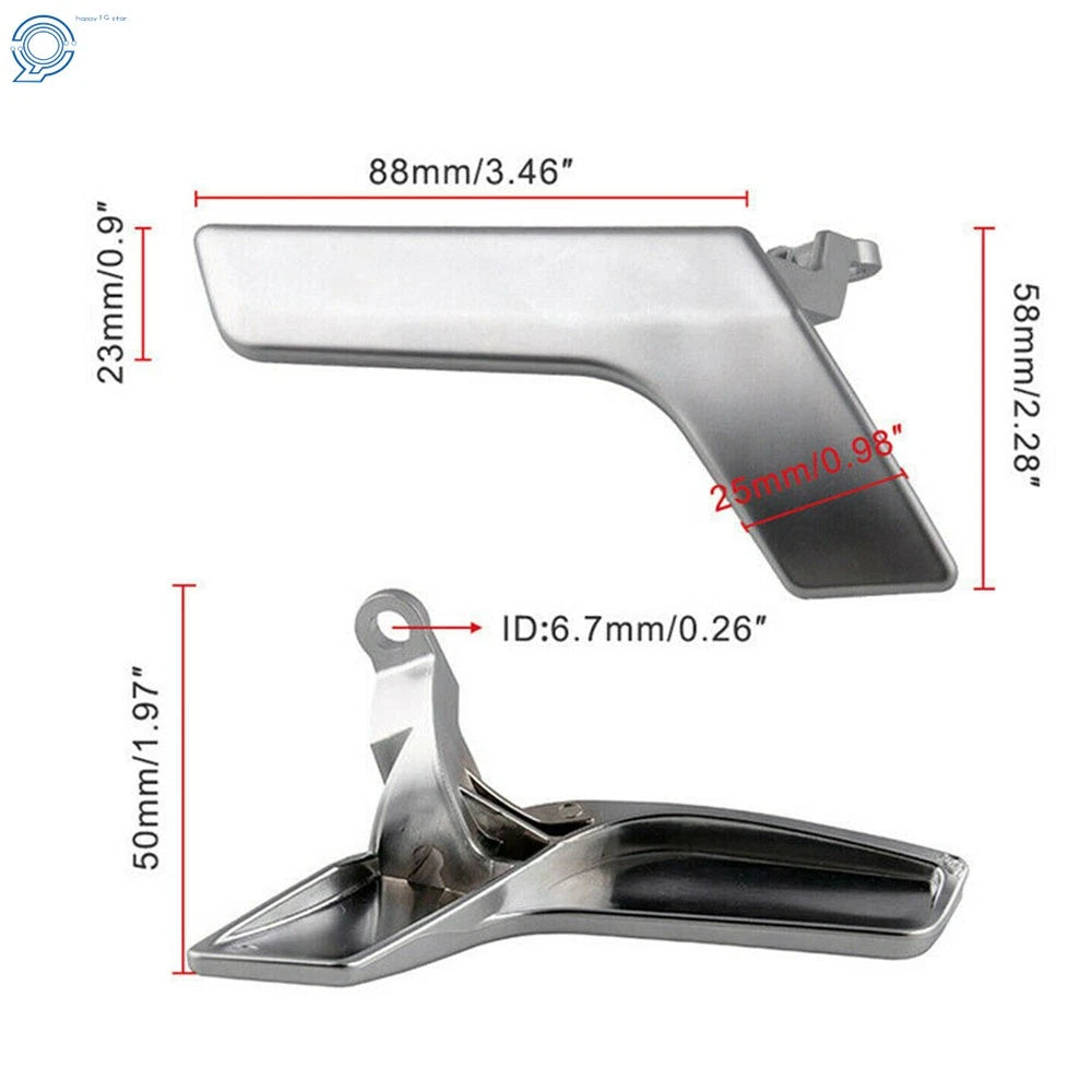 Inside Door Handle Repair Kit for W204 X204 (2007-2014) Matte Chrome