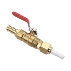 Sandblaster Set with Brass Ball Valve for Universal Use