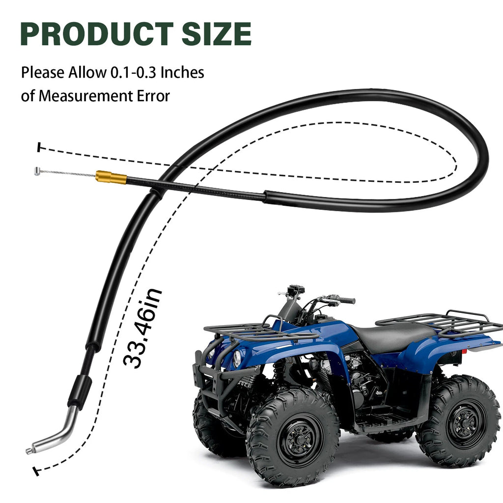 Choke Cable for Yamaha Grizzly 660 YFM660 (2003–2008) 5KM-26331-10-00