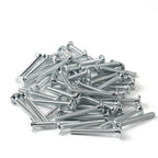 Pack of 50 Hucks & Collars for Peterbilt 379 (1/4" Large Flange)