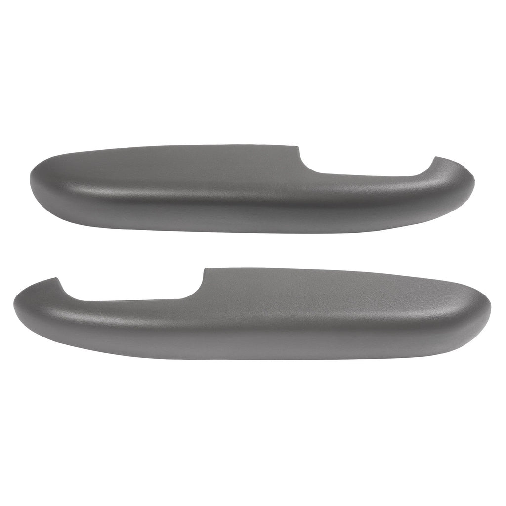Set of 2 Door Armrests for Cadillac Chevy GMC SUV Truck (Gray)