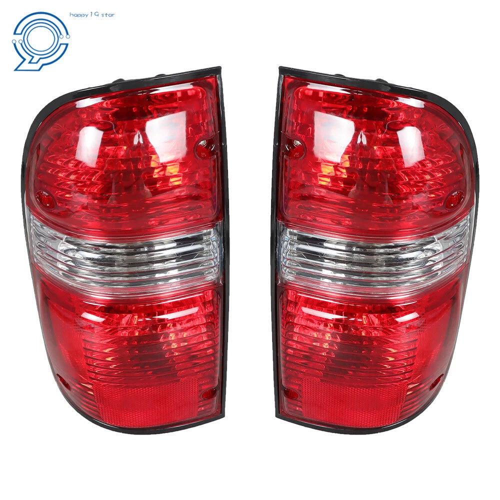 Set of 2 Tail Light Brake Lamps for Toyota Tacoma (2001–2004) Red Rear
