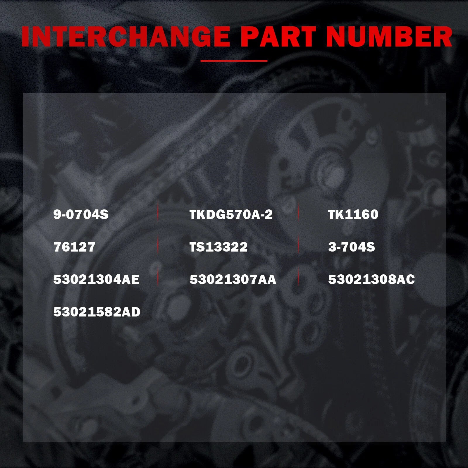 Timing Chain Set for Jeep Grand Cherokee Dodge Charger Ram 1500 (2003-2010)