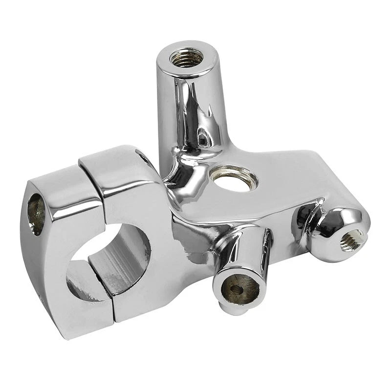 Chrome Handlebar Clutch Lever Holder Bracket Perch for Honda Shadow 600 (1997–2003)