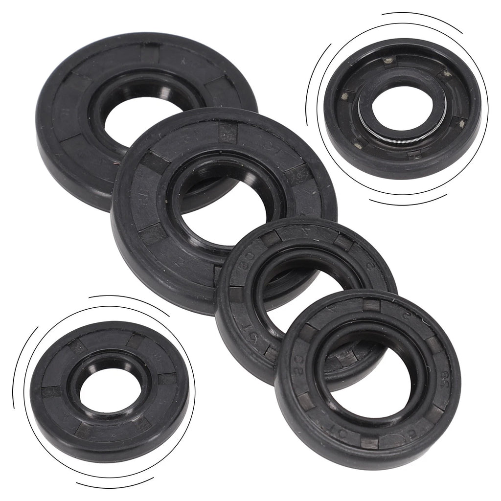 Set of 4 Oil Seals for 45/52/5800 Chainsaw (45cc, 52cc, 58cc)