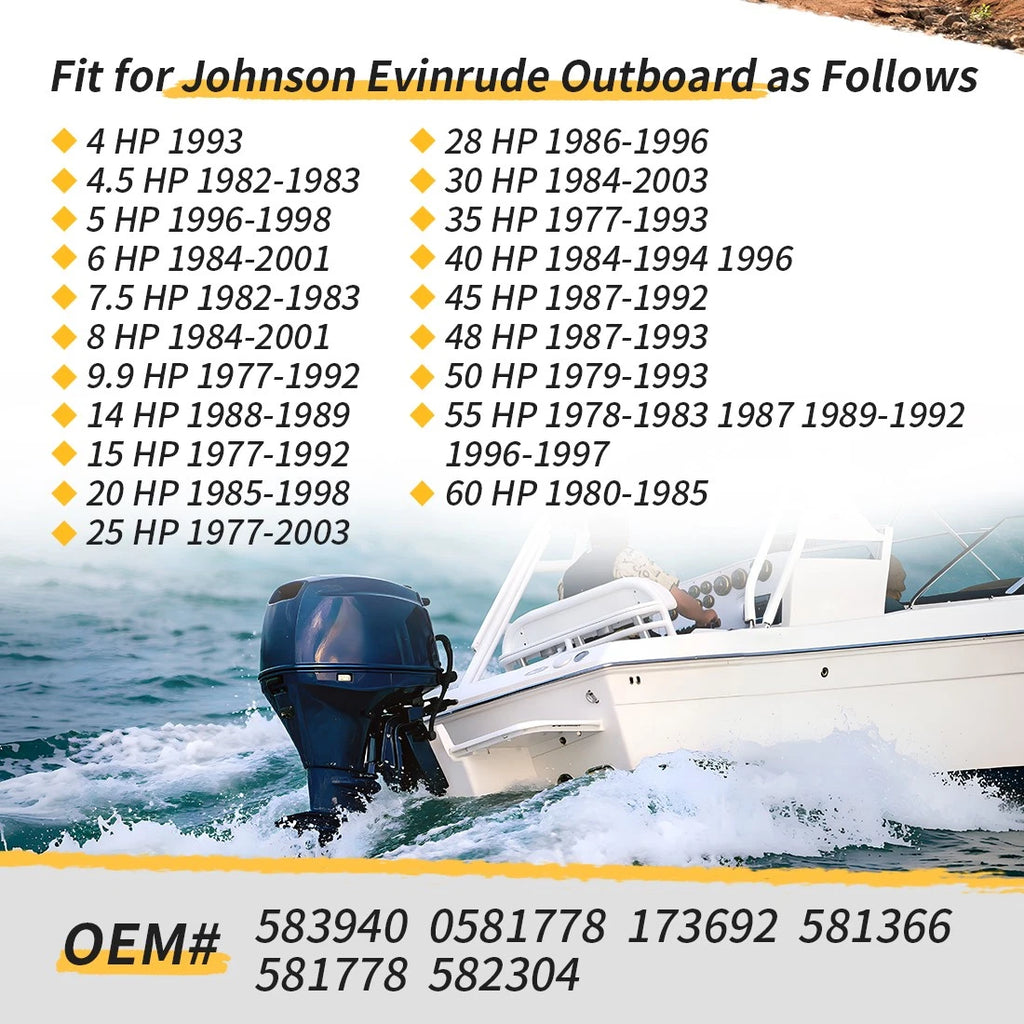 Rectifier for OMC Johnson Evinrude Outboard (0581778)