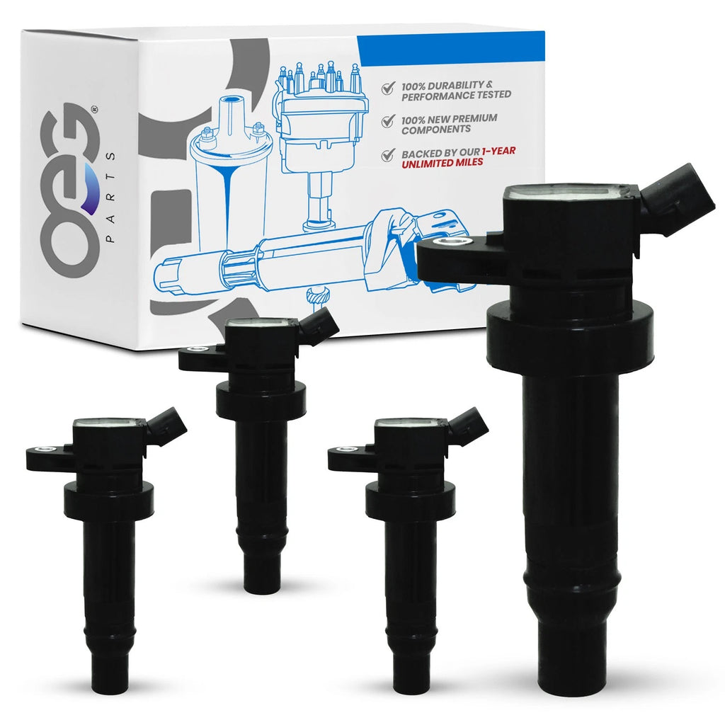 Set of 4 Ignition Coils for Kia Rio 