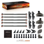 Weld On Parallel Axle 4 Link Suspension Mounts Kit for Classic Car