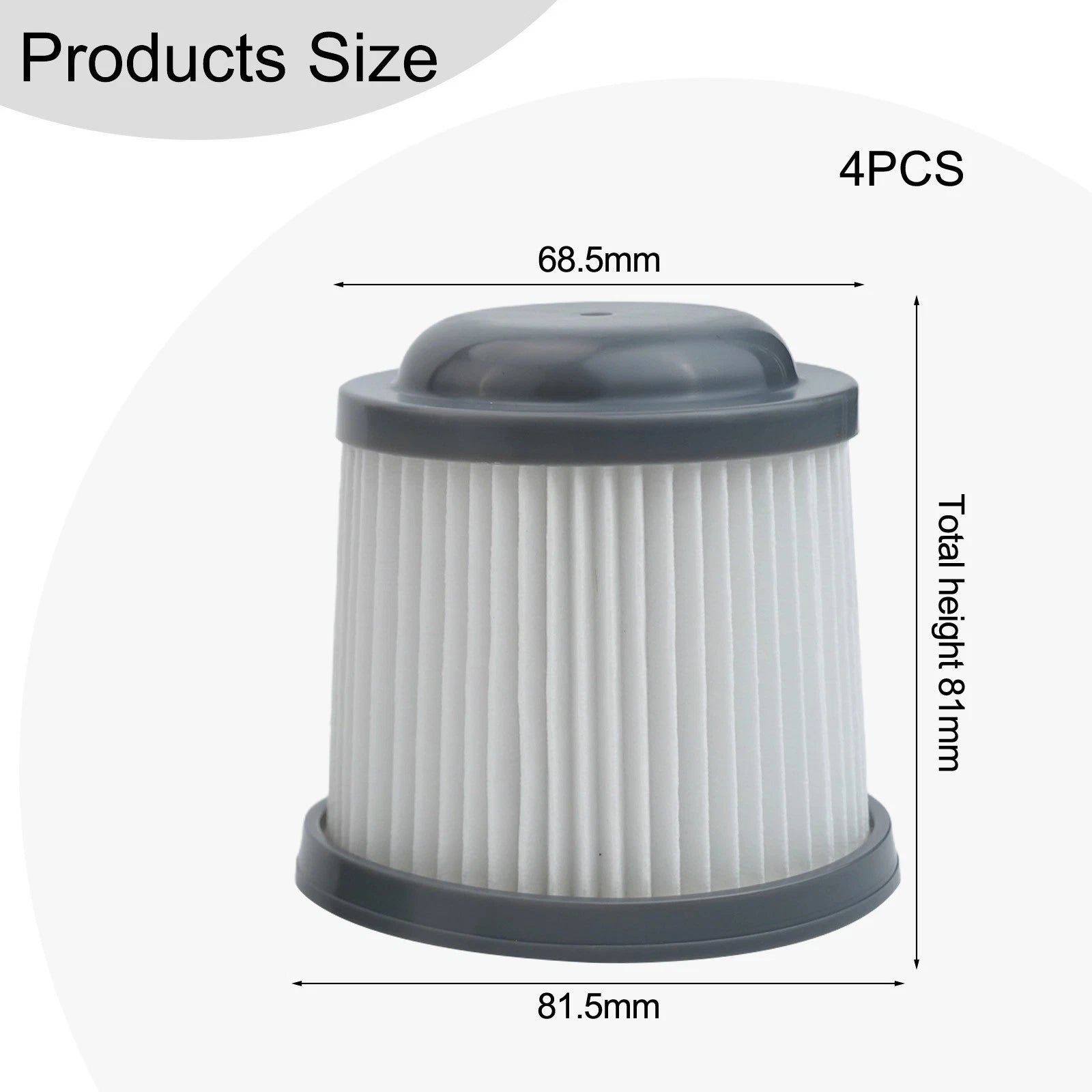 Set of 4 Filter Kit for PVF110 PHV1210 PV1020L PD11420L PHV1810 90552393