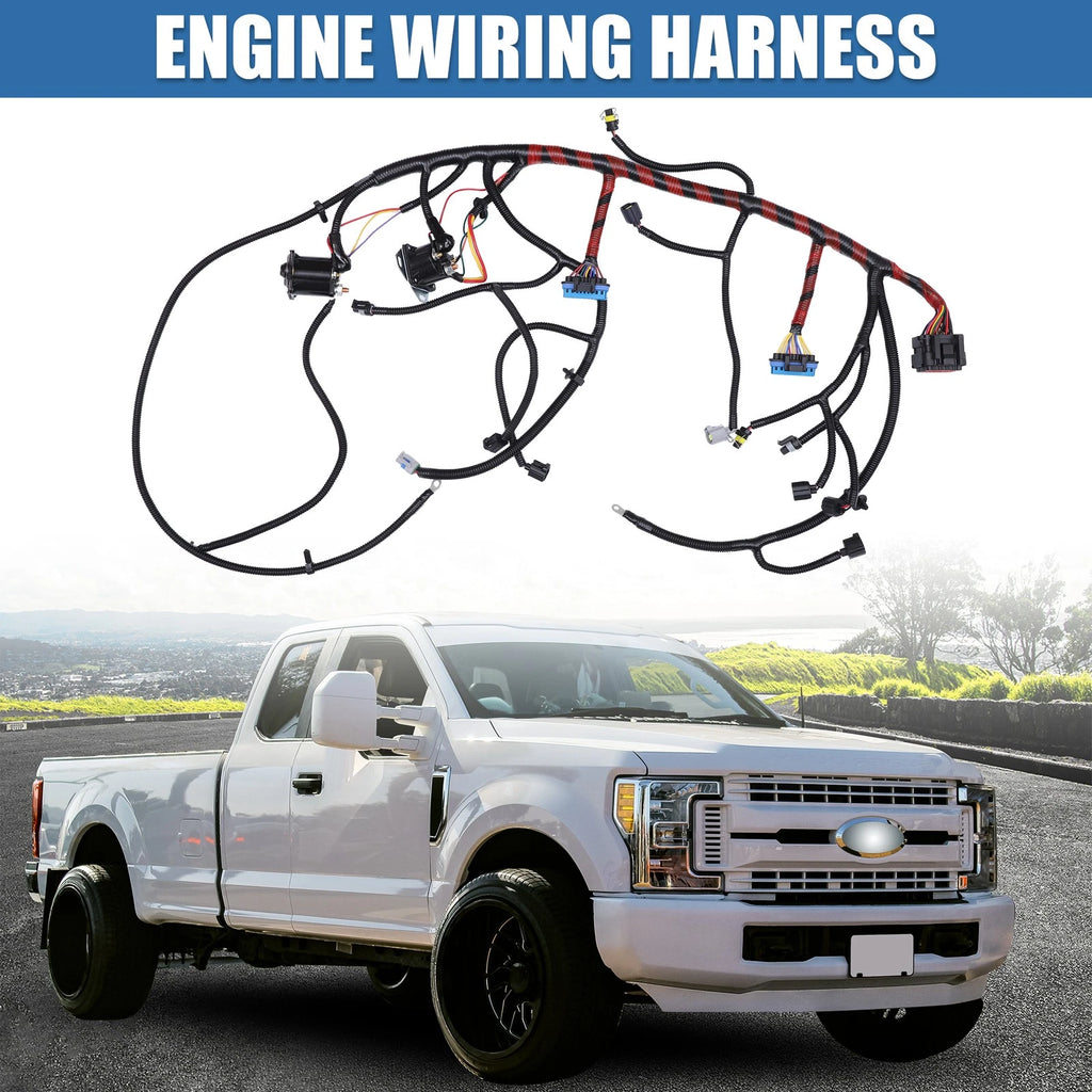 Set of 1 Engine Wiring Harness for Ford F250 F350 F450 F550 (1999–2007) No.F81Z-12B637-EA
