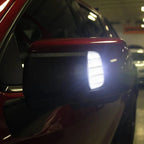 Side Mirror Puddle Lights for Silverado Sierra 1500 (2019–2022) Smoked White