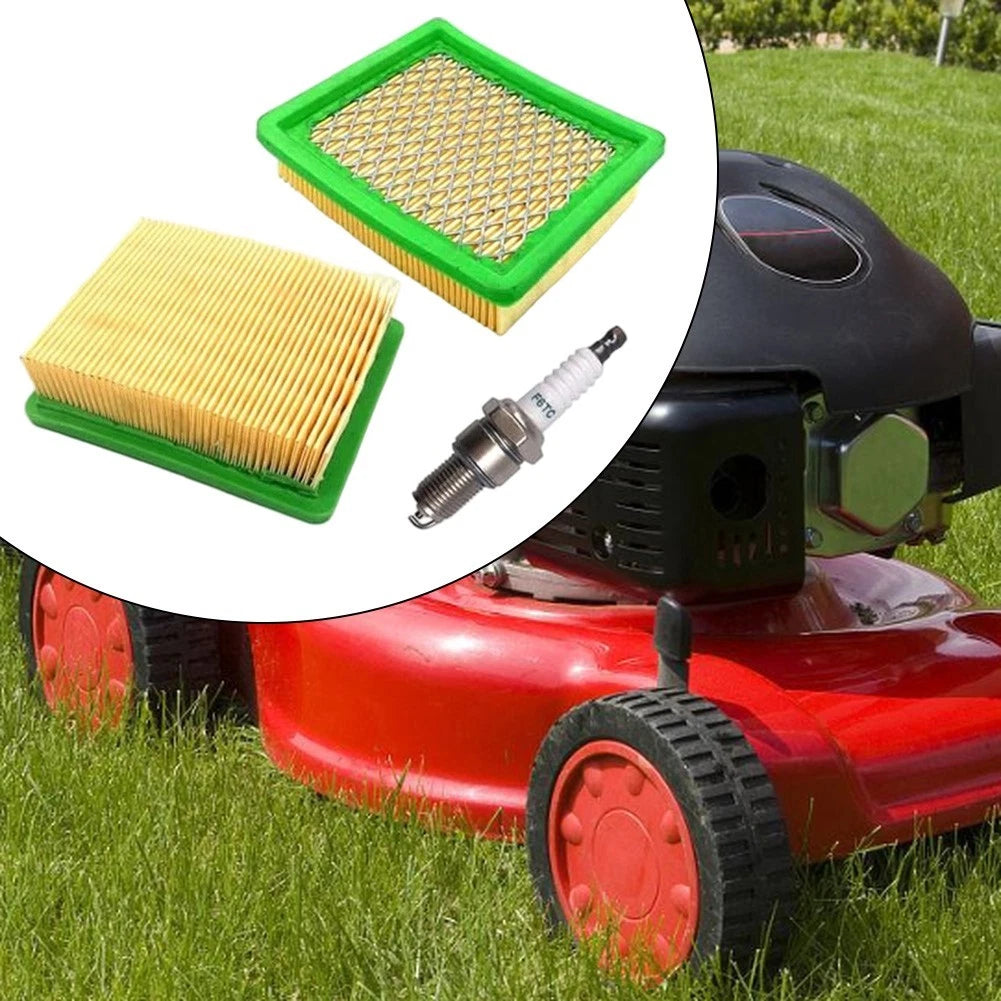 Air Filter Kit with Spark Plug for RM4639 RM1855 RM5 (5 Models)