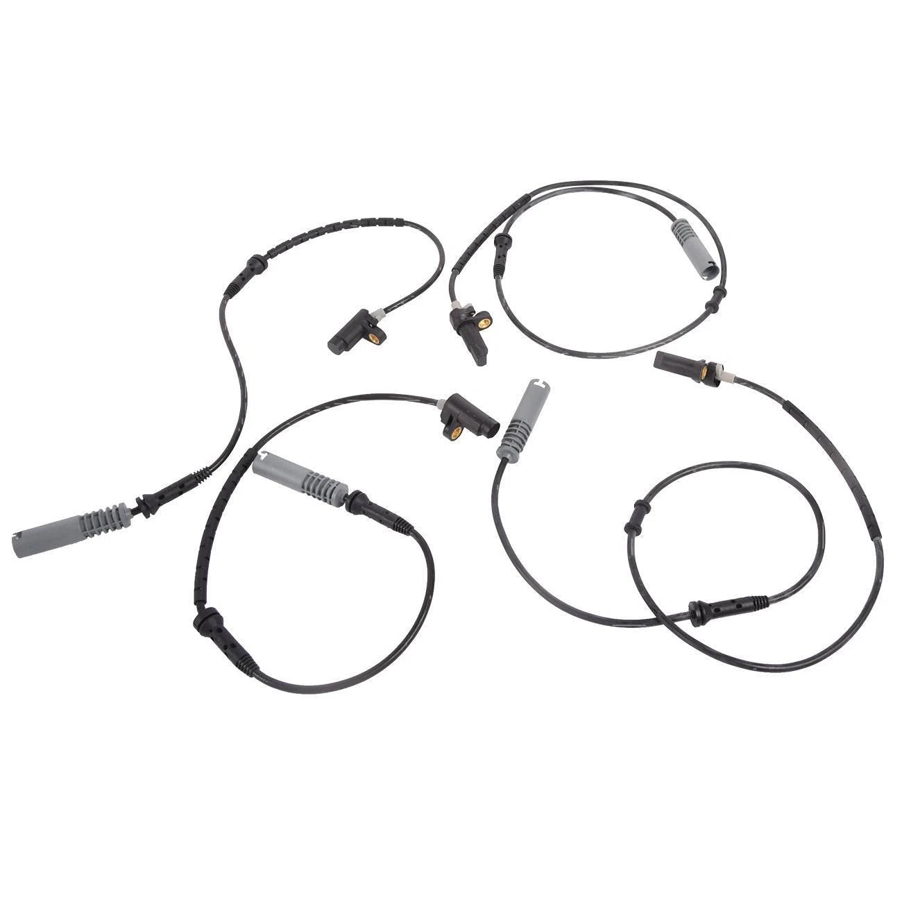Set of 4 ABS Wheel Speed Sensors for BMW 740i 740iL (1994–2001)