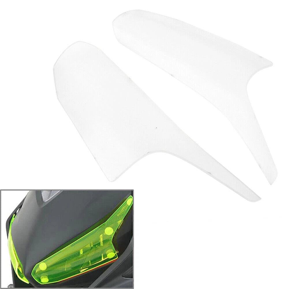 1 Pair Headlight Guard Shield Lens Cover for Honda CBR650R (2019–2021)