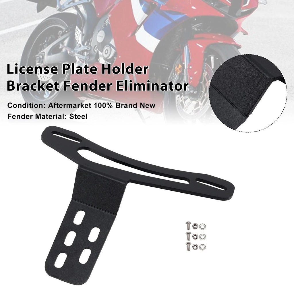 License Plate Holder Bracket Fender Eliminator for Honda CBR600RR (2003–2025)