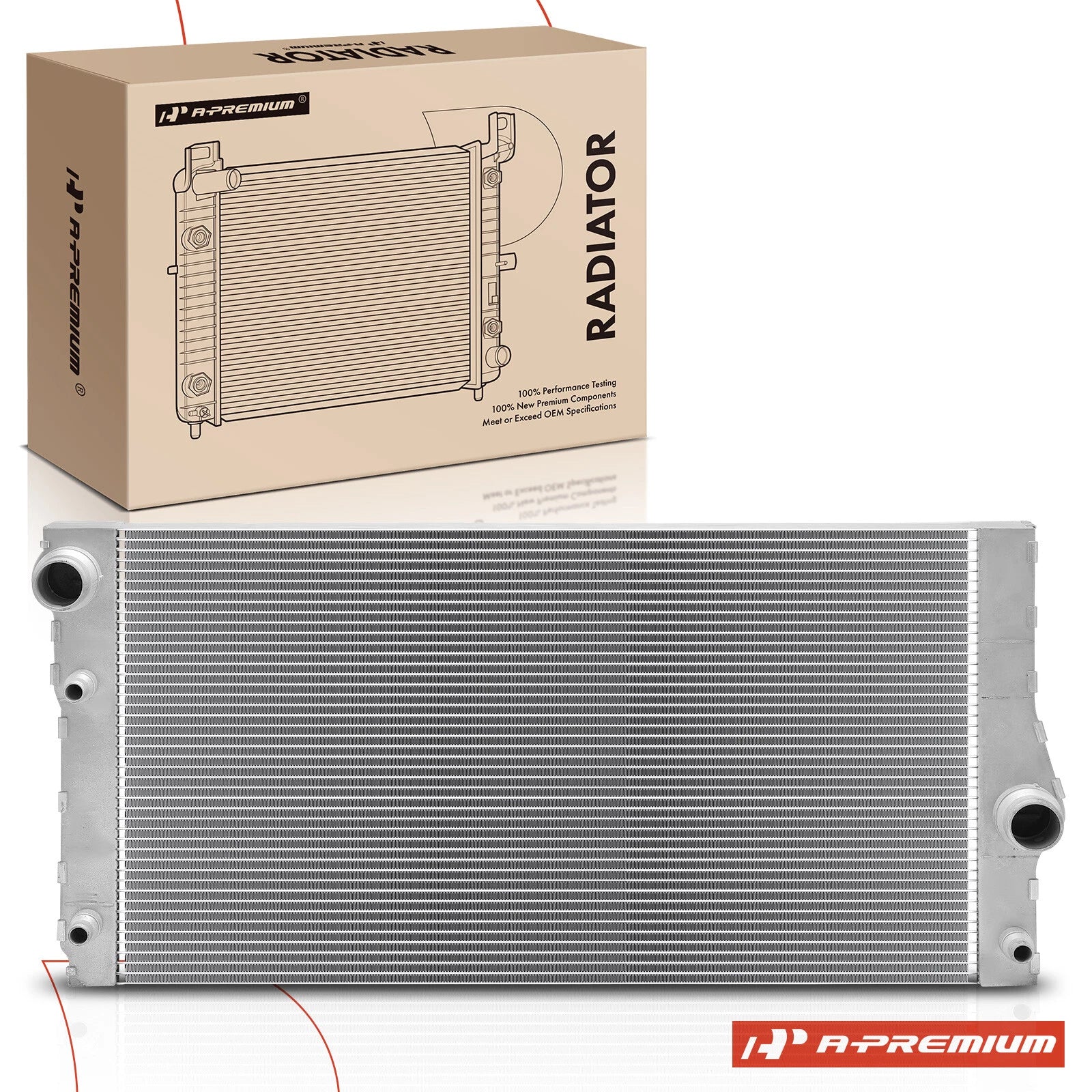 Aluminium Radiator for BMW 640i 640i Gran Coupe 640i xDrive 740i (2011–2019)