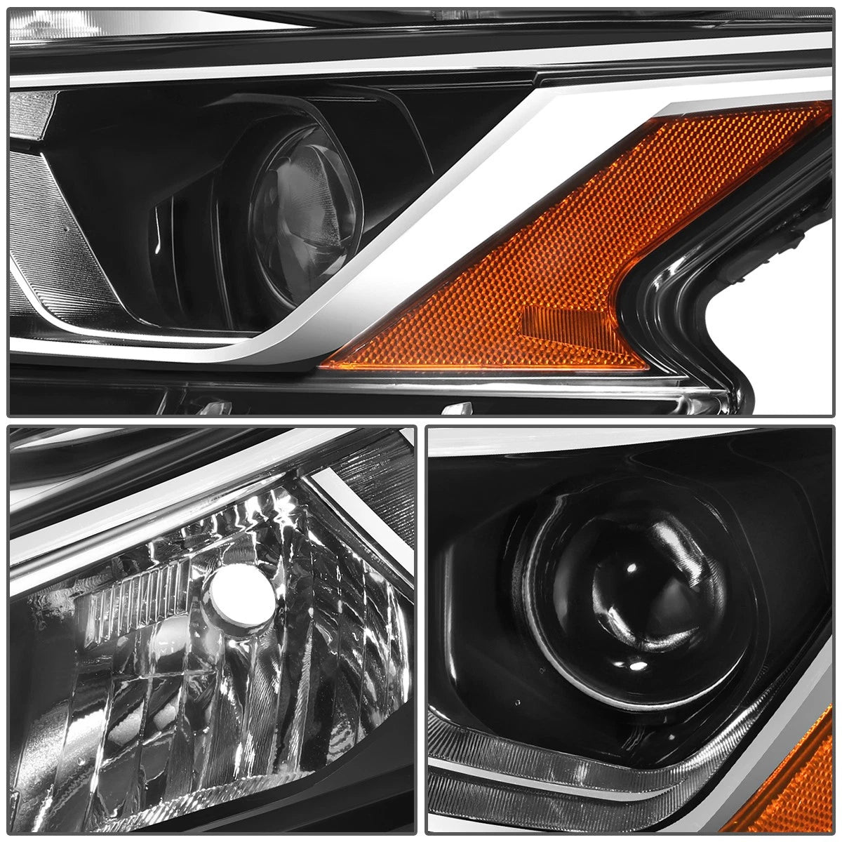Left Driver Side Projector Headlight Assembly for Nissan Altima (2019–2022)
