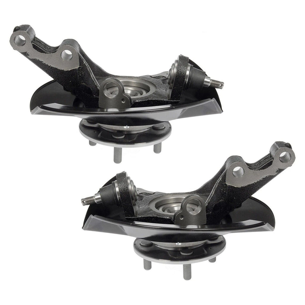 2X Wheel Hub Bearing Steering Knuckle for Honda Civic