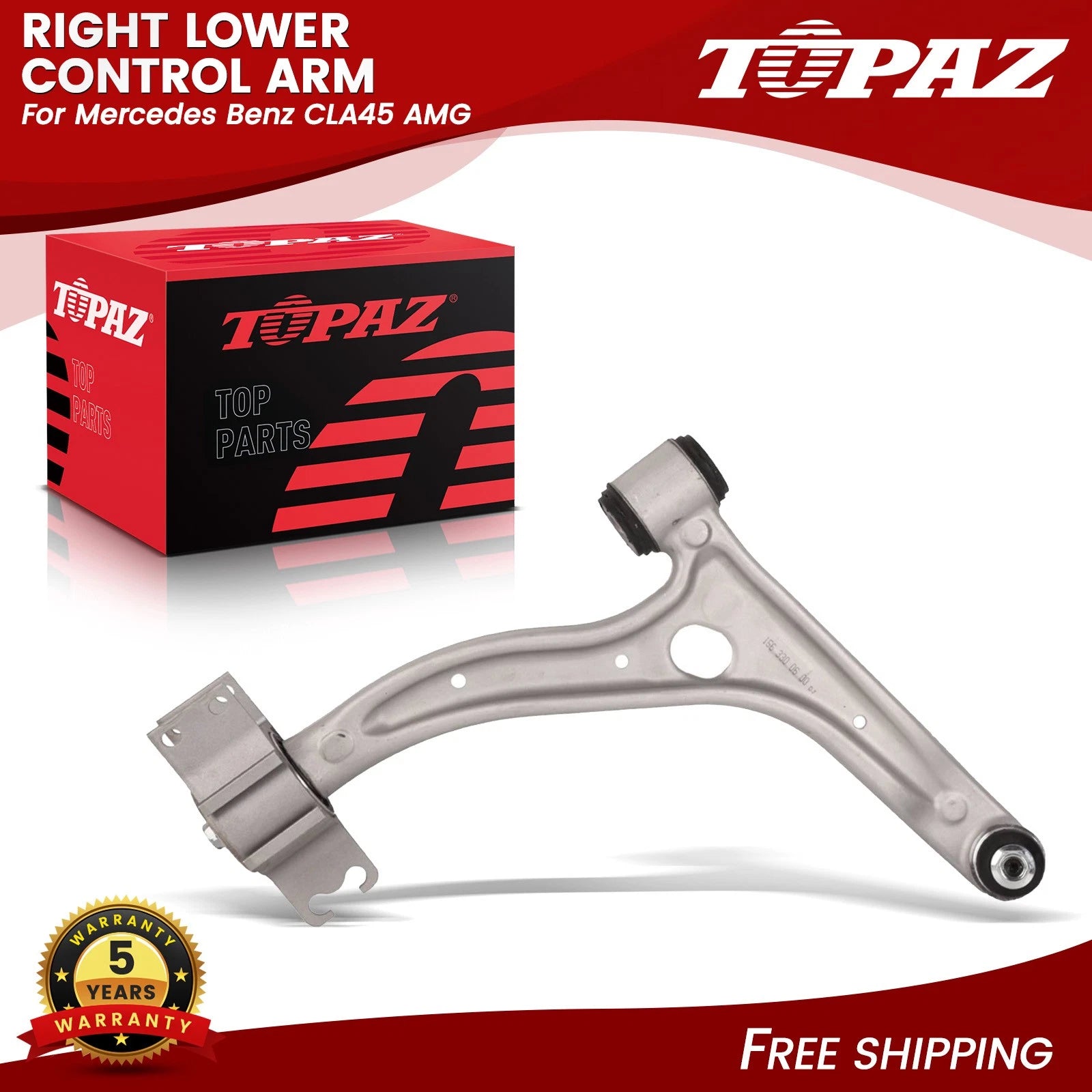 Right Lower Control Arm for Mercedes Benz CLA45 AMG (2014–2023)