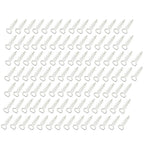 Plastic Dowel Clamp Cable Clips for Round Wire (5-8mm) Pack of 100