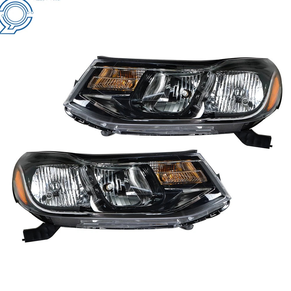 Set of 2 Halogen Headlights for Chevrolet Trax (2017–2020) Chrome