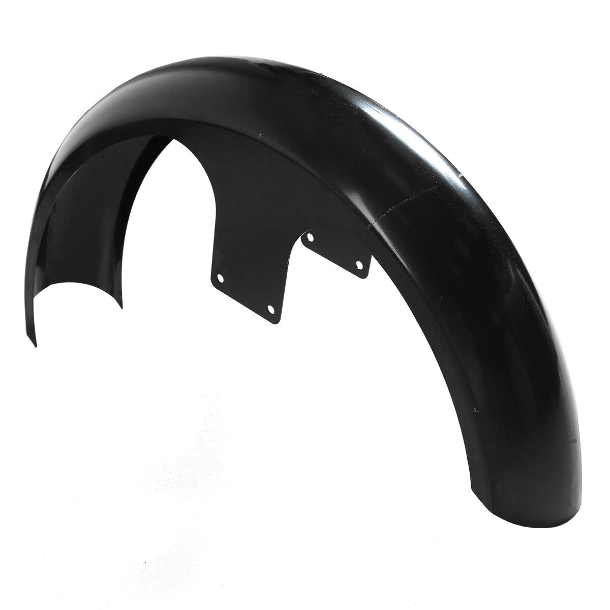 Front Fender for Harley Custom Baggers Touring Electra Glide (26", Unpainted Black)
